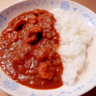 トマトベース♪エビカレー